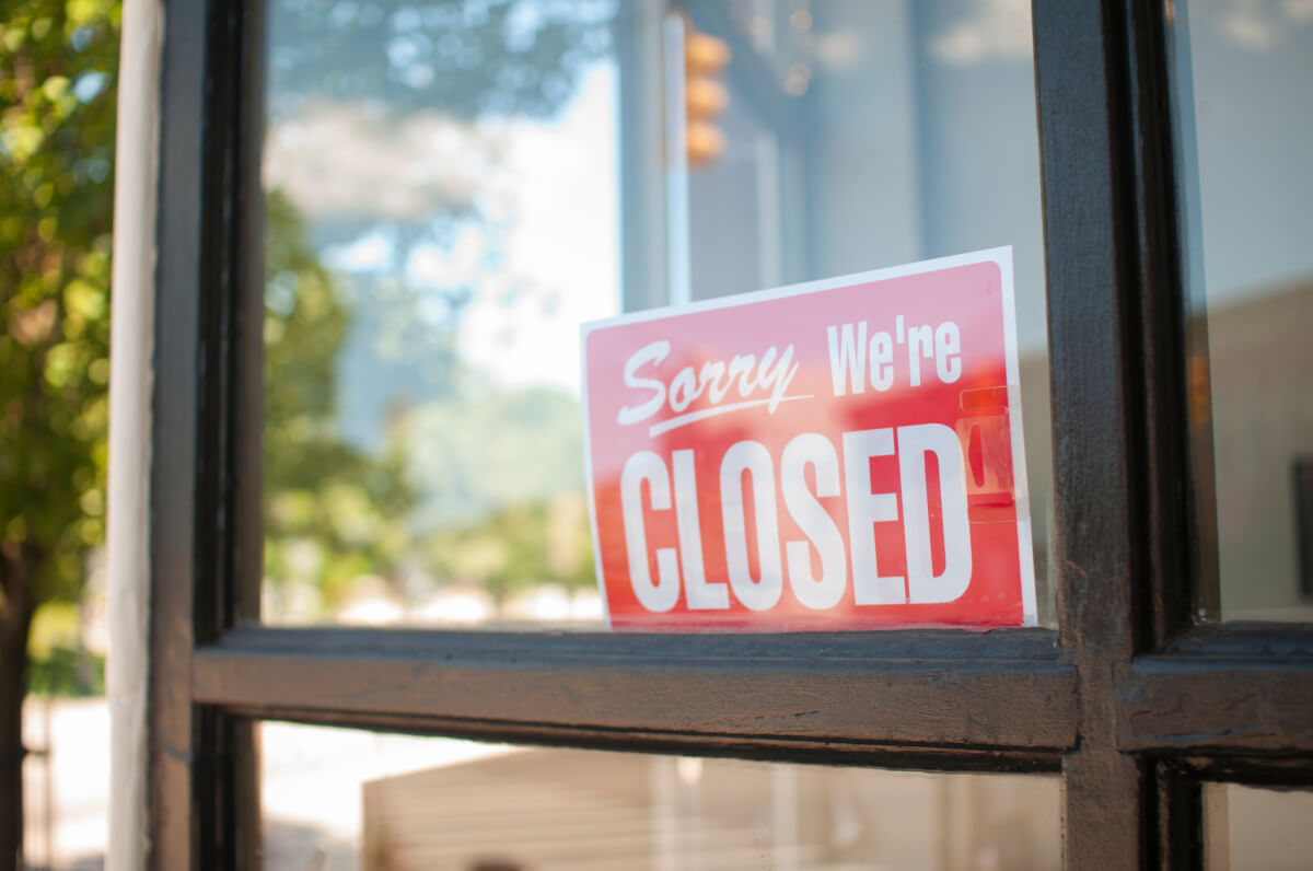 What To Do If an Unplanned Event Forces You to Close Your Business